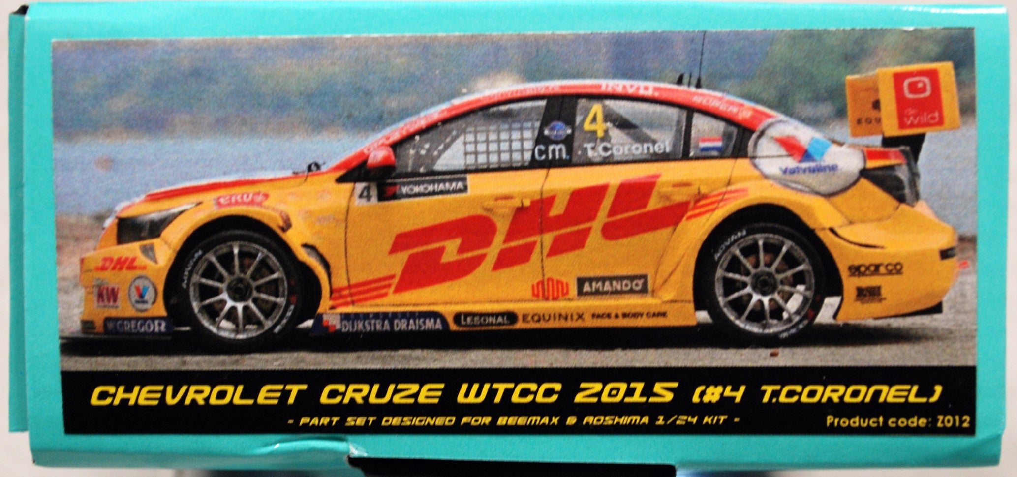 ZoomOn ZO12 für den 2015 Chevrolet Cruze WTCC 2015 1:24 von Aoshima
