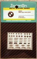 ZoomOn ZD024 BMW Metal Sticker div. Maßstäbe