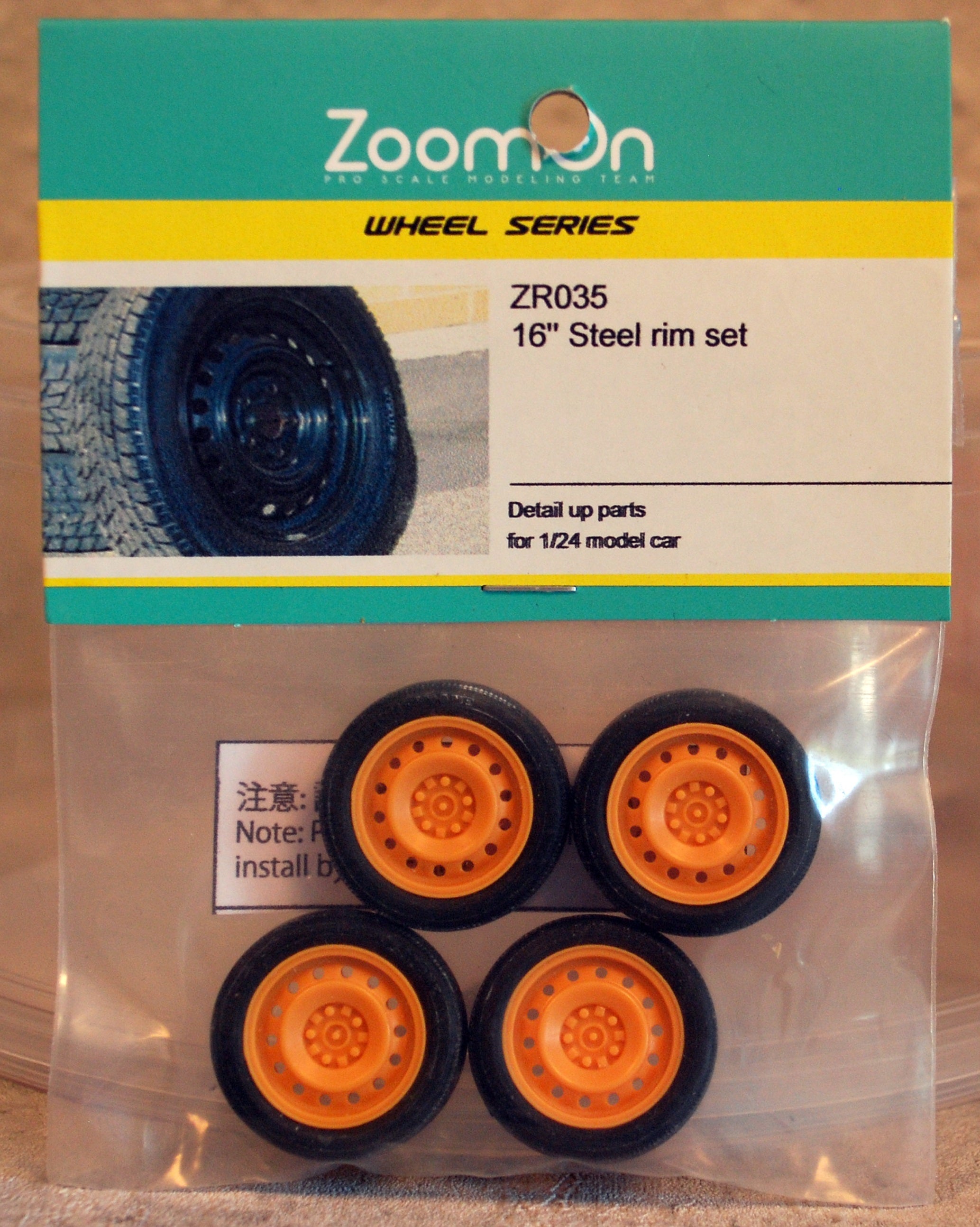 ZoomOn ZR035 Stahlfelgen 16 Zoll inkl. Reifen