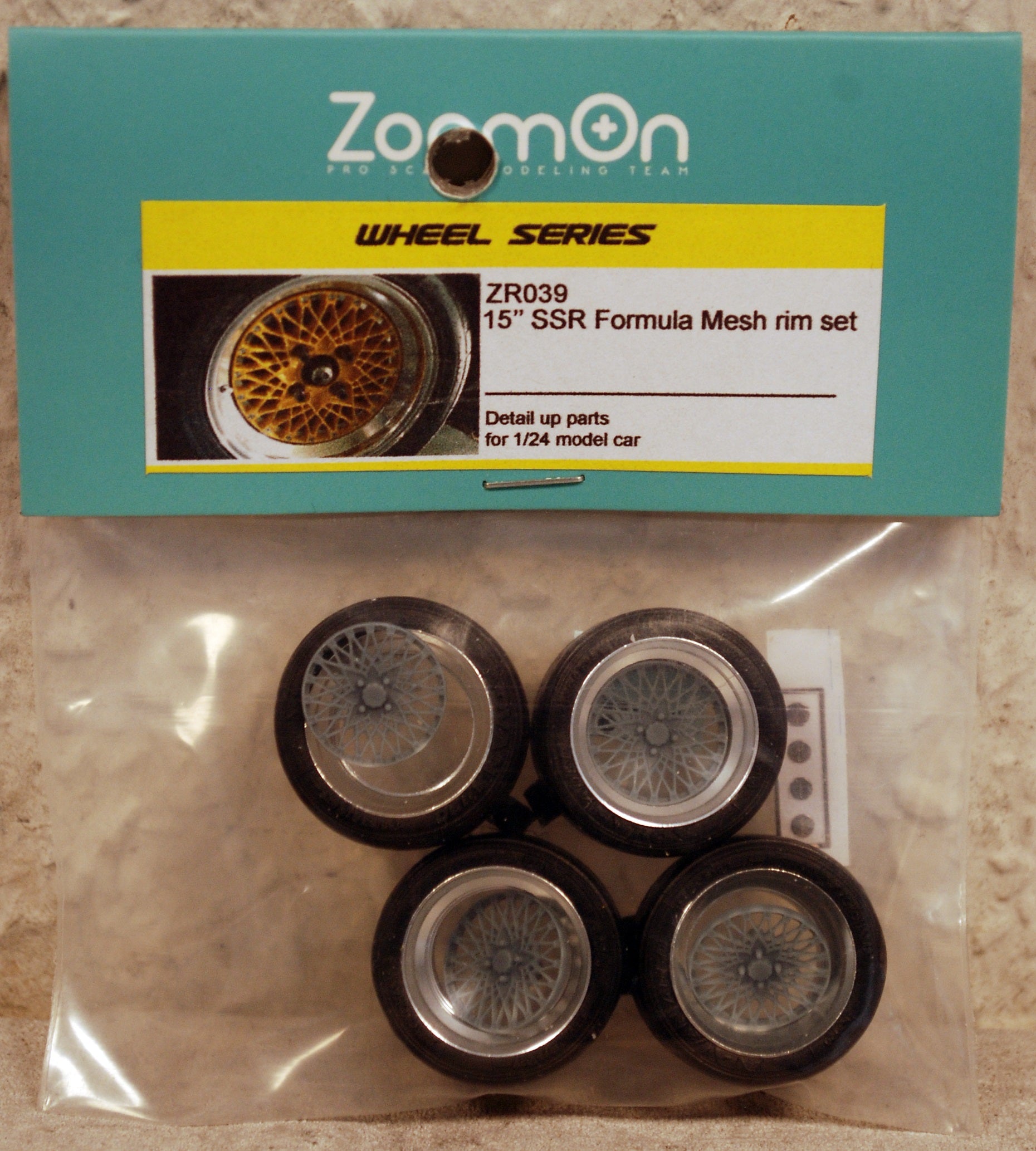 ZoomOn ZR039 Felgen Formula Mesh 15 Zoll