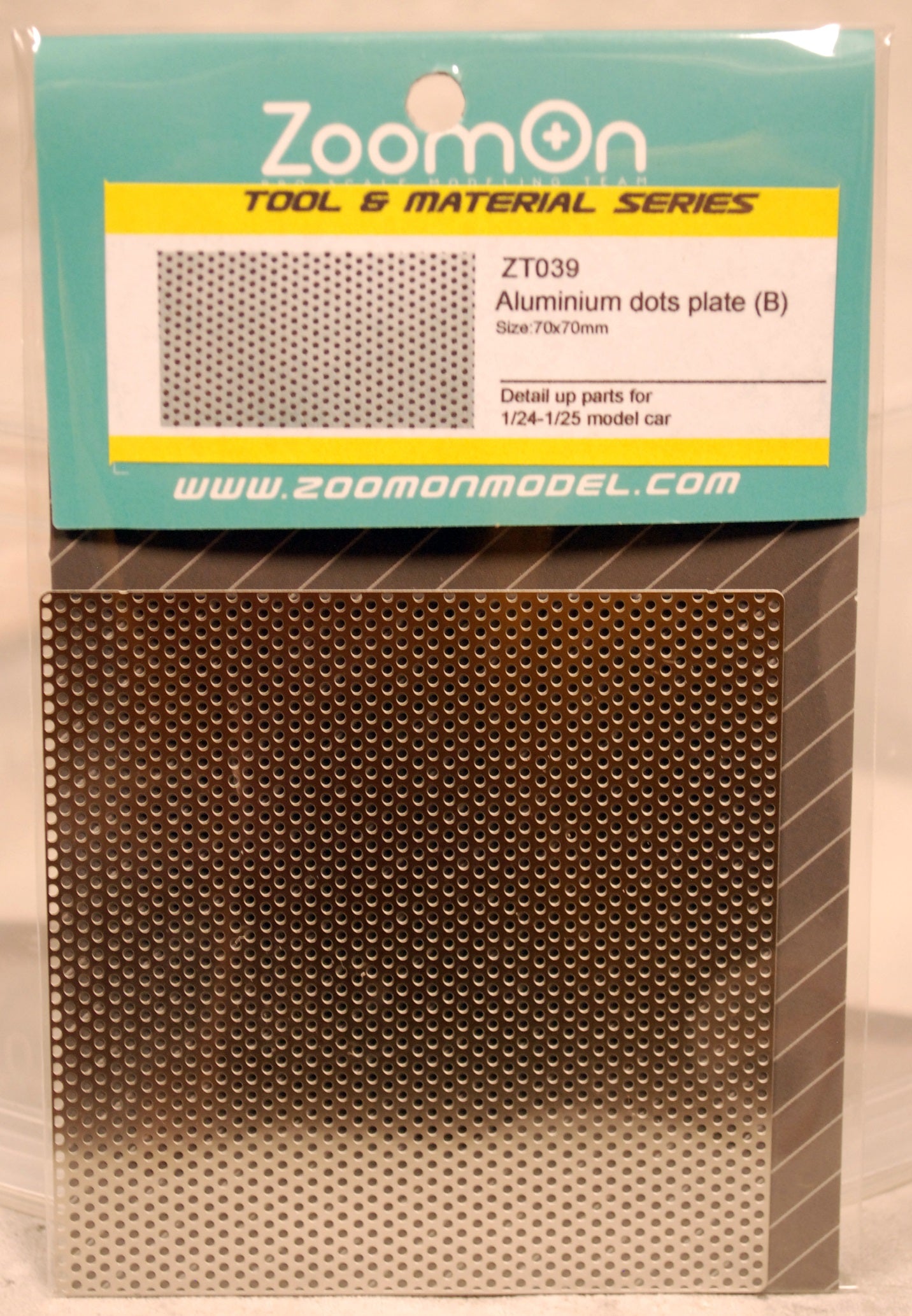 ZoomOn ZT039 Aluminium Dots Plate B Lochblech fotogeätzt 1:24