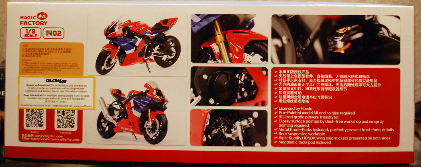 Magic Factory 1402 Honda CBR 1000 RR-R Fireblade SP 1:9 neuer Bausatz