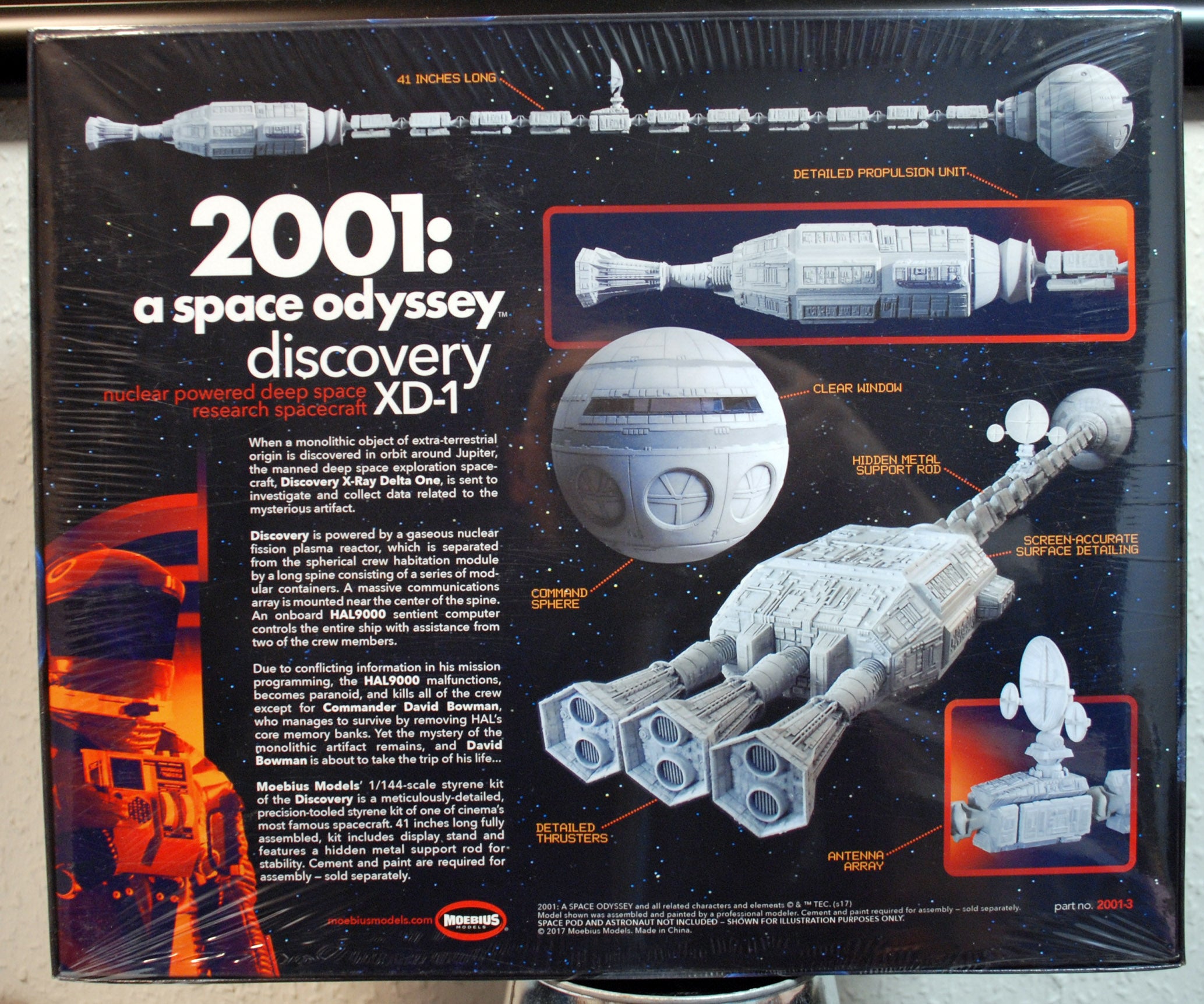2001: Odyssee im Weltraum Discovery XD-1  Moebius 2001-3