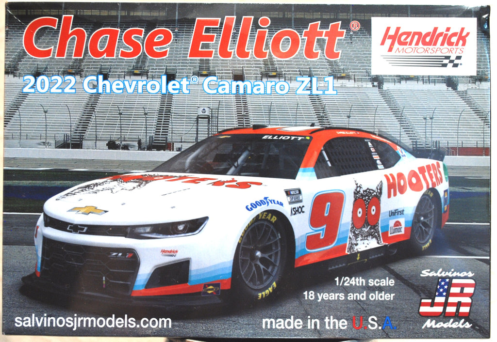 2022 Chevrolet Camaro Chase Elliott Hooters 1:24 Salvinos JR 316129