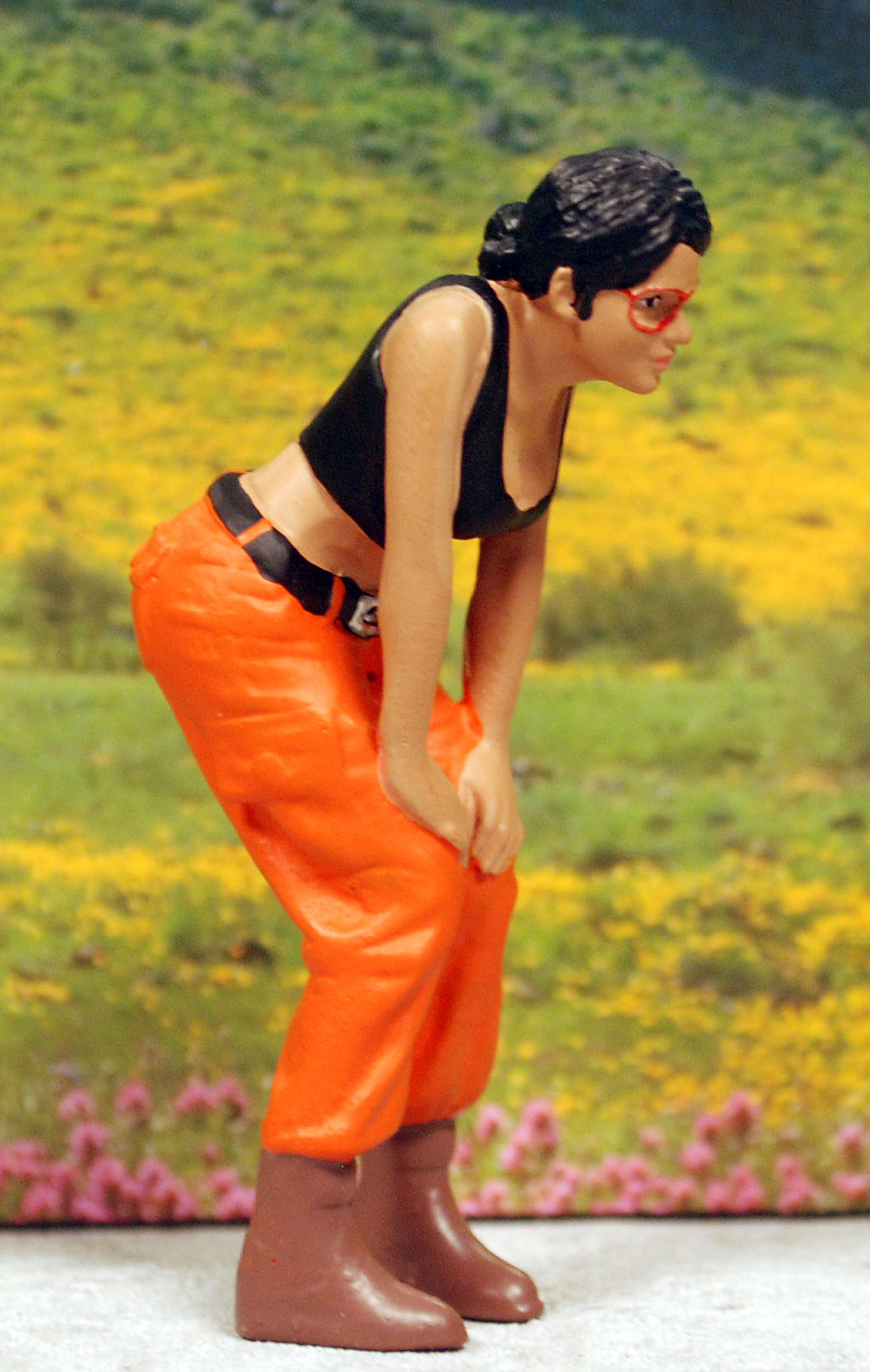 24104 American Diorama Hip Hop Girls 4 Sexy Mädels 1:24