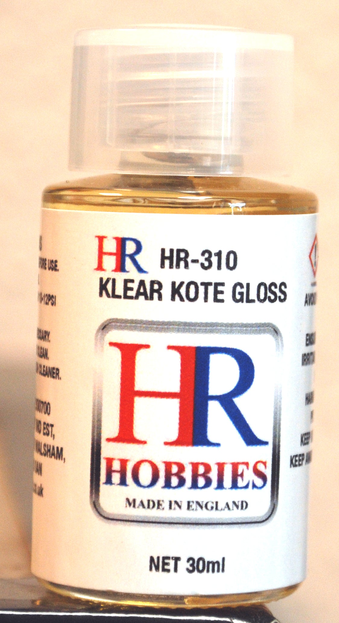 Klarlack HR HOBBIES 6 verschiedene Glanzgrade zur Auswahl