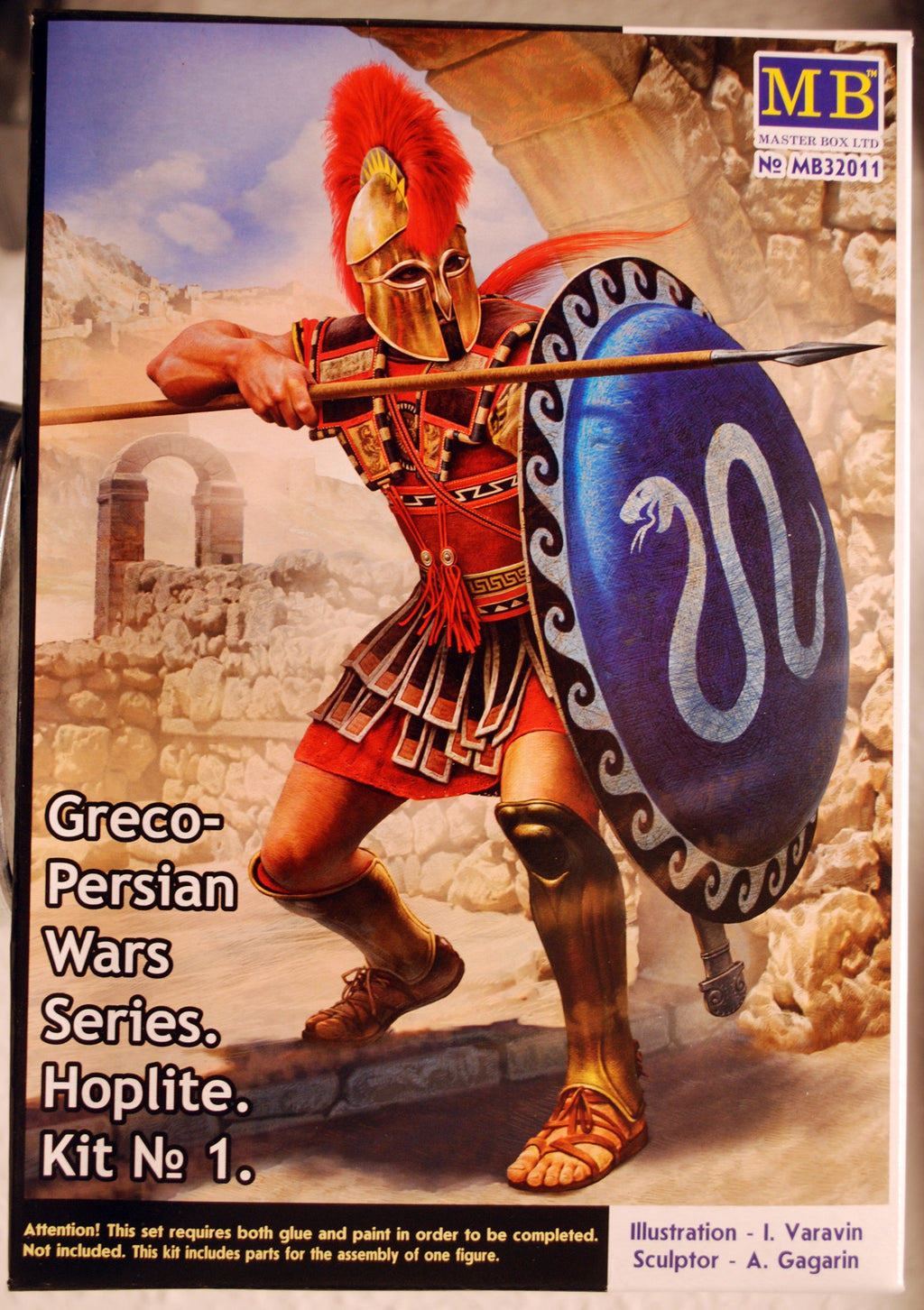32011 Master Box Greco-Persian Wars Hoplite Kit # 1 1:32