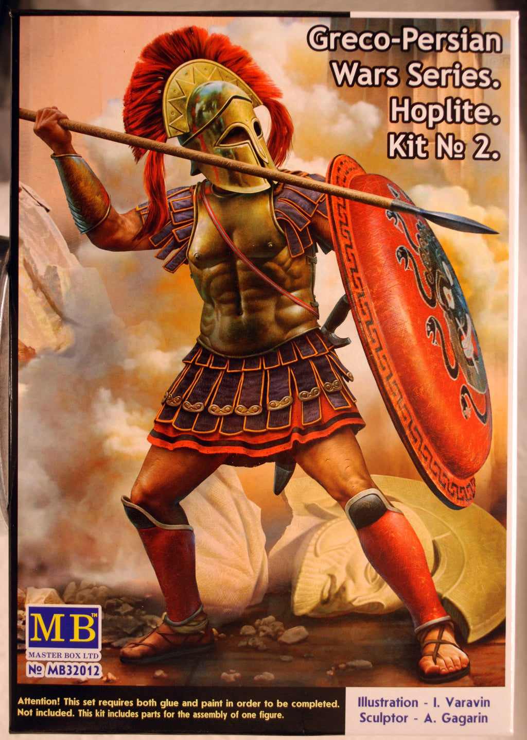 32012 Master Box Greco-Persian Wars Hoplite Kit # 2 1:32