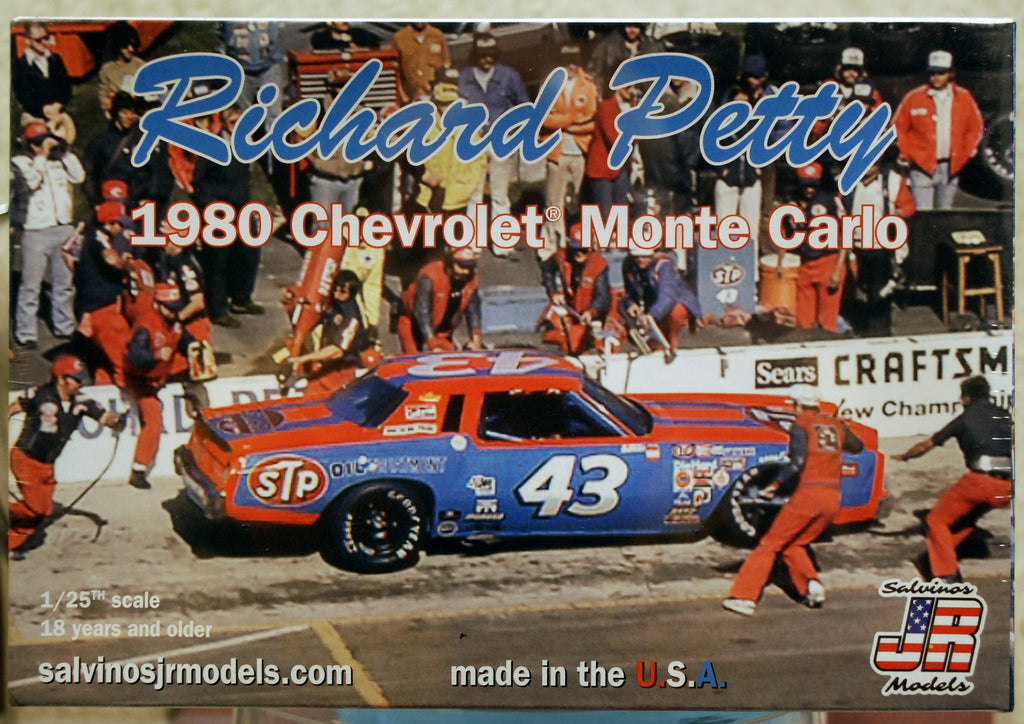 1980 Chevy Monte Carlo  # 43 Richard Petty STP 1:25 Salvinos JR 280154