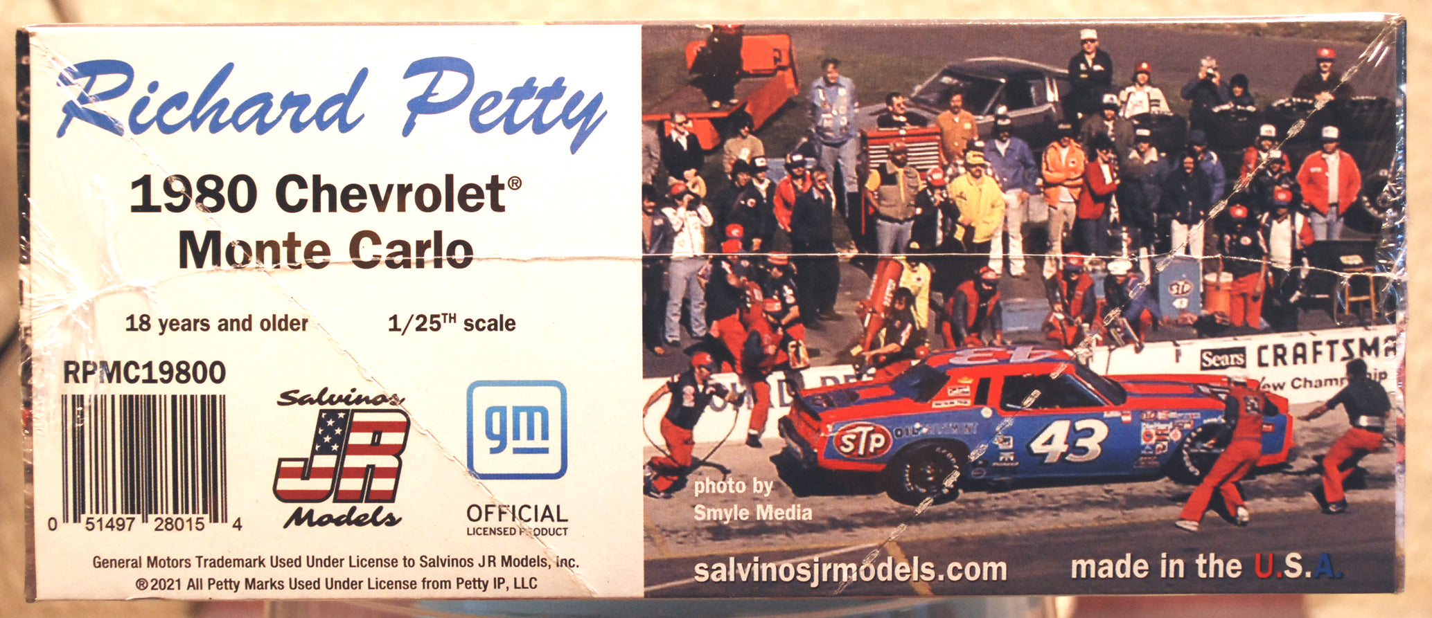 1980 Chevy Monte Carlo  # 43 Richard Petty STP 1:25 Salvinos JR 280154