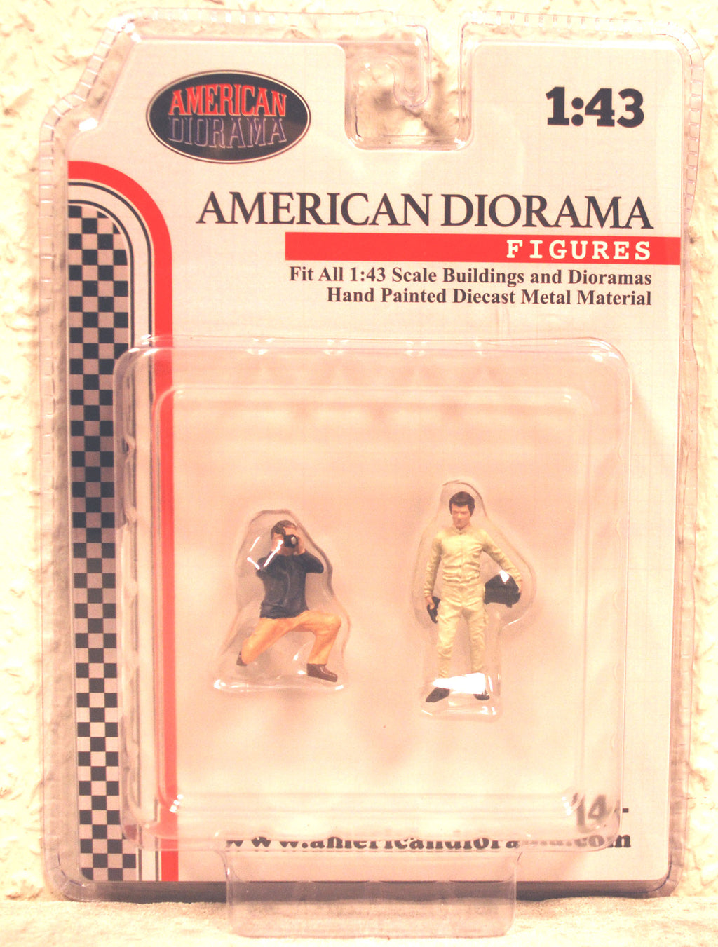 38359 American Diorama Race Day Figures Set I 1:43