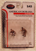 38363 American Diorama Race Day Figures Set 5 1:43