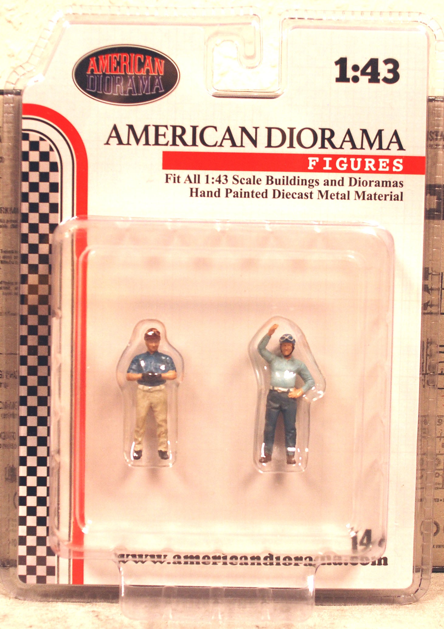 76447 American Diorama Racing Legends 50s 1:43