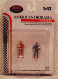 76450 American Diorama Racing Legends 80s 1:43