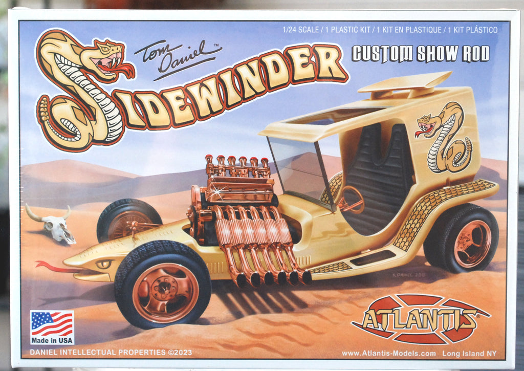 Atlantis 2210 Tom Daniels Sidewinder Custom Show Rod 1:24 wieder neu 2024
