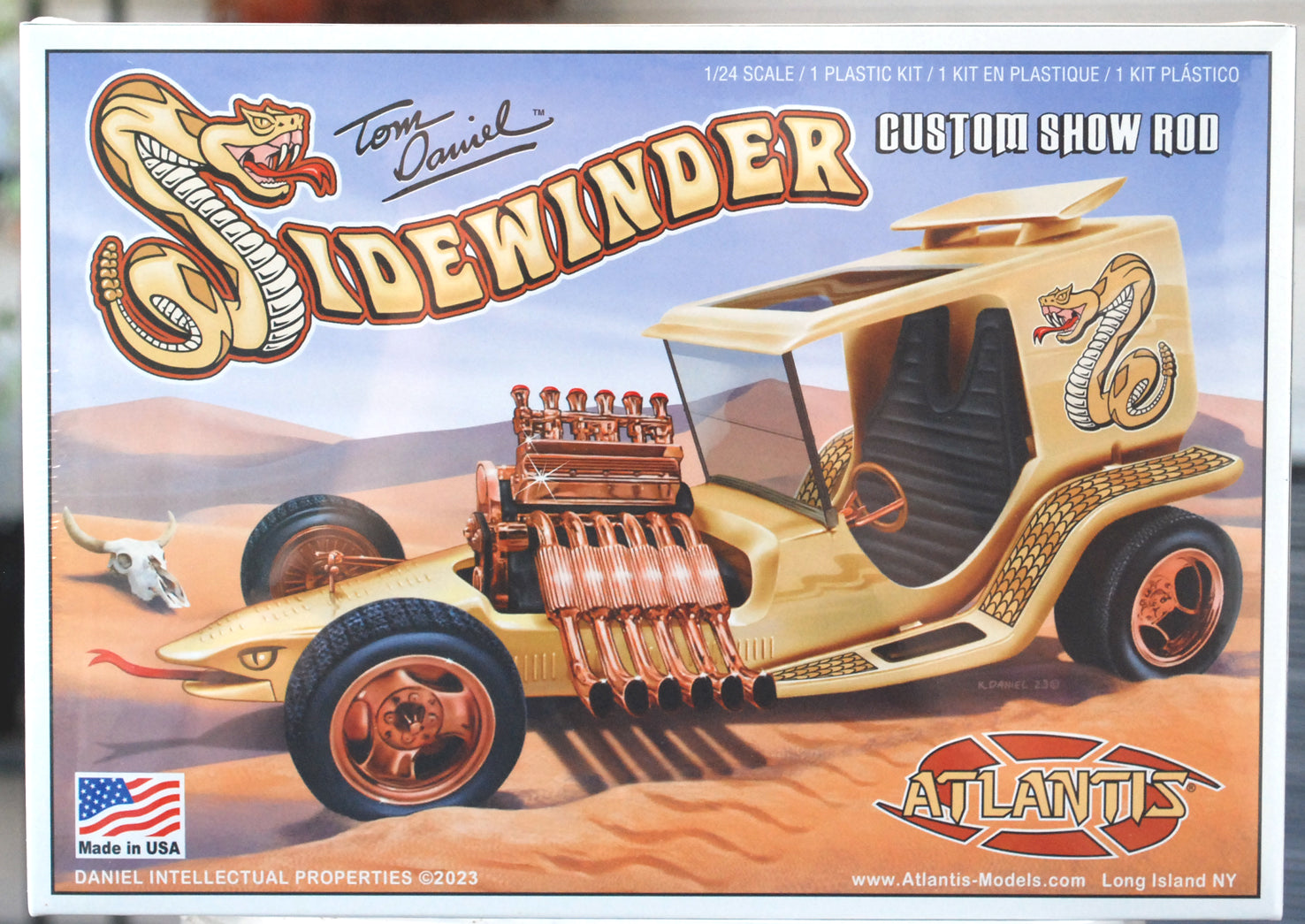 Atlantis 2210 Tom Daniels Sidewinder Custom Show Rod 1:24 wieder neu 2024