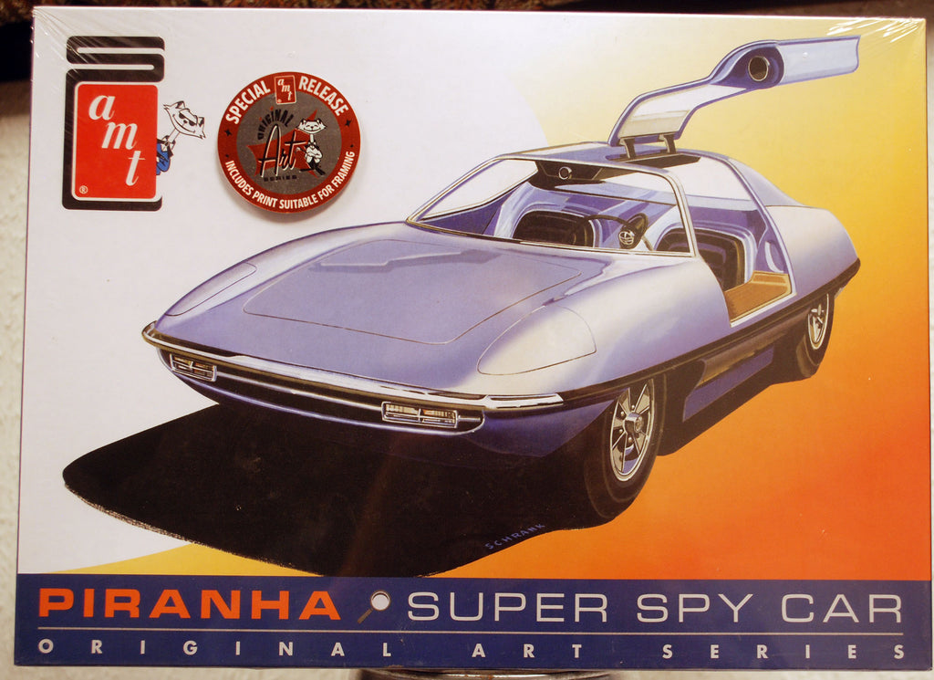 AMT 916 1967 Piranha Super Spy Car The Man from U.N.C.L.E 1:25