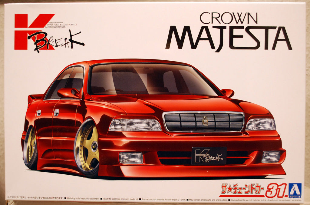 Aoshima 063095 1984 Toyota Crown Majesta K-Break JDM 1:24