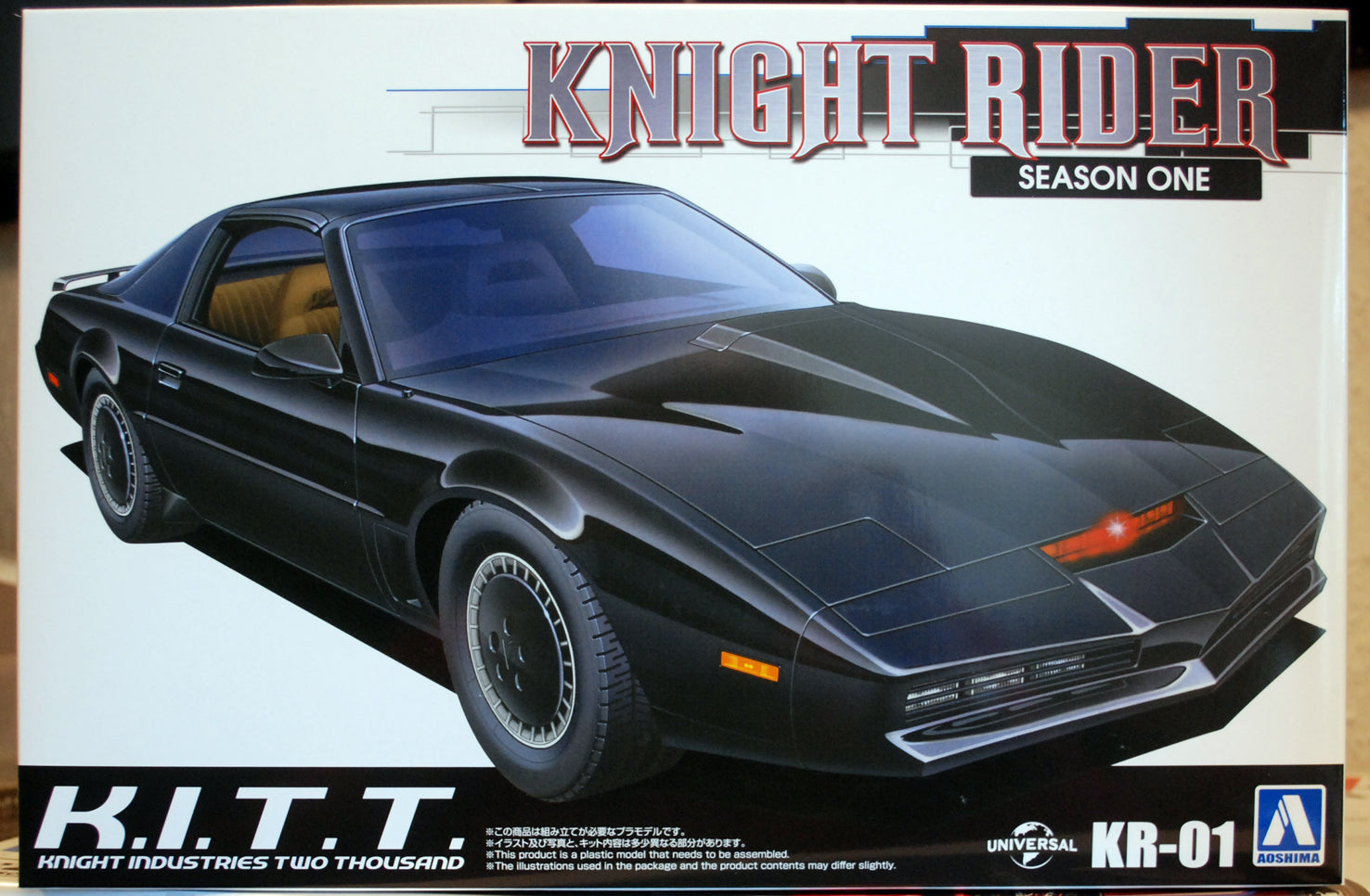 Aoshima 063200 1982 Pontiac Firebird Trans Am Knight Rider K.I.T.T. Season One