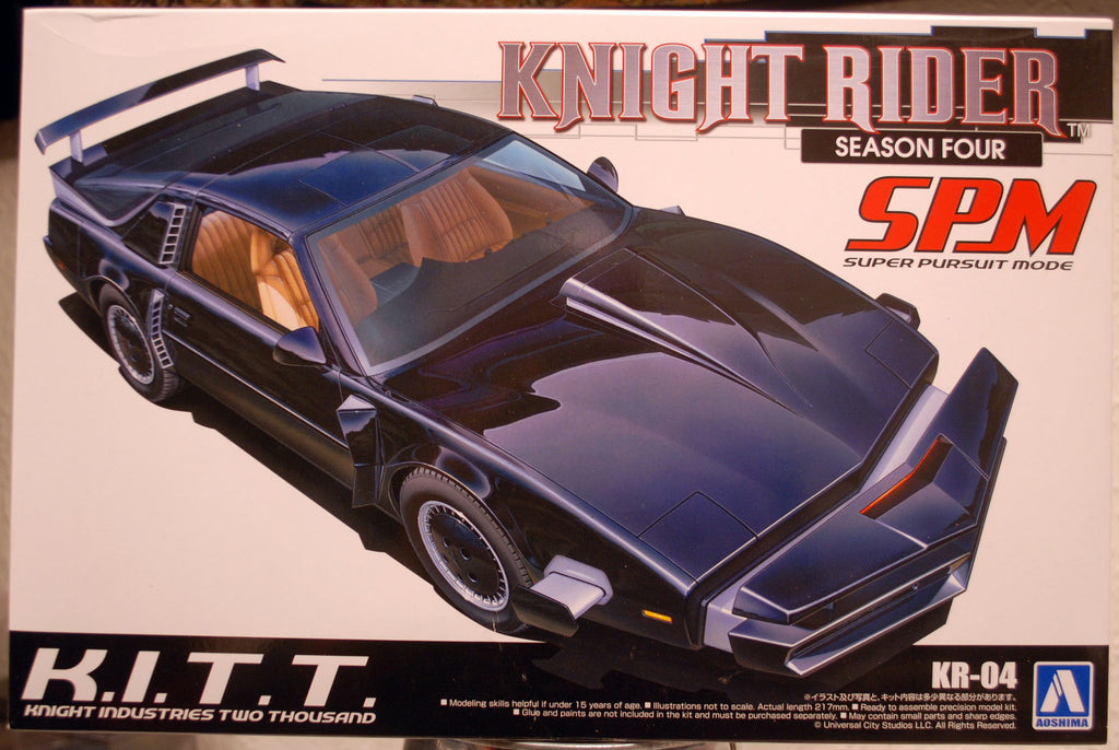 Aoshima 063781 1982 Pontiac Firebird Trans Am Knight Rider Season IV SPM Mode