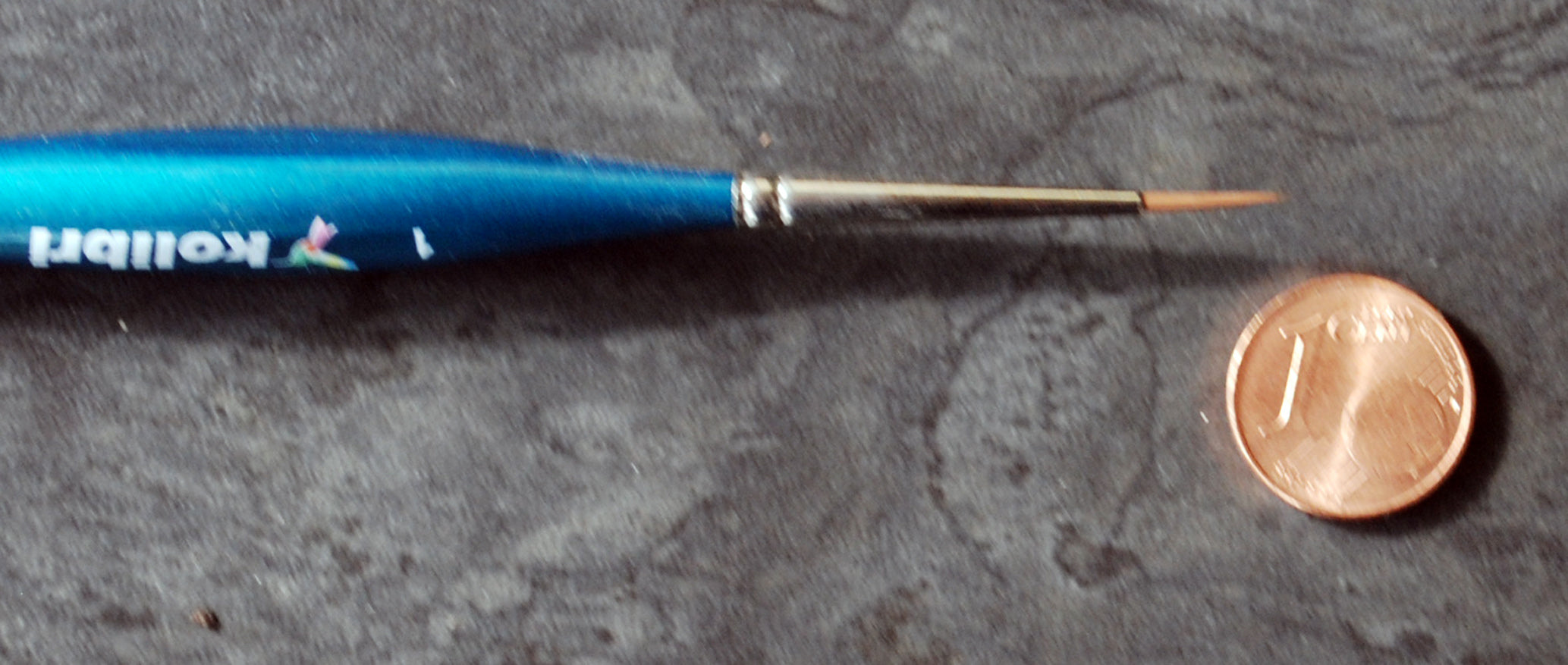 Kolibri Pinsel Serie 555 für feinste Detail-Bemalung Martisan Kolinsky