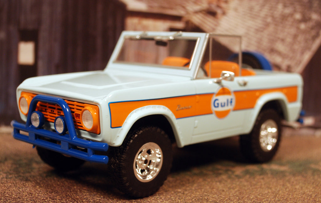 Greenlight 85071 1966 Ford Bronco Gulf 1:24