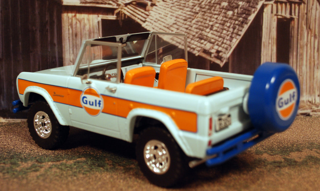 Greenlight 85071 1966 Ford Bronco Gulf 1:24