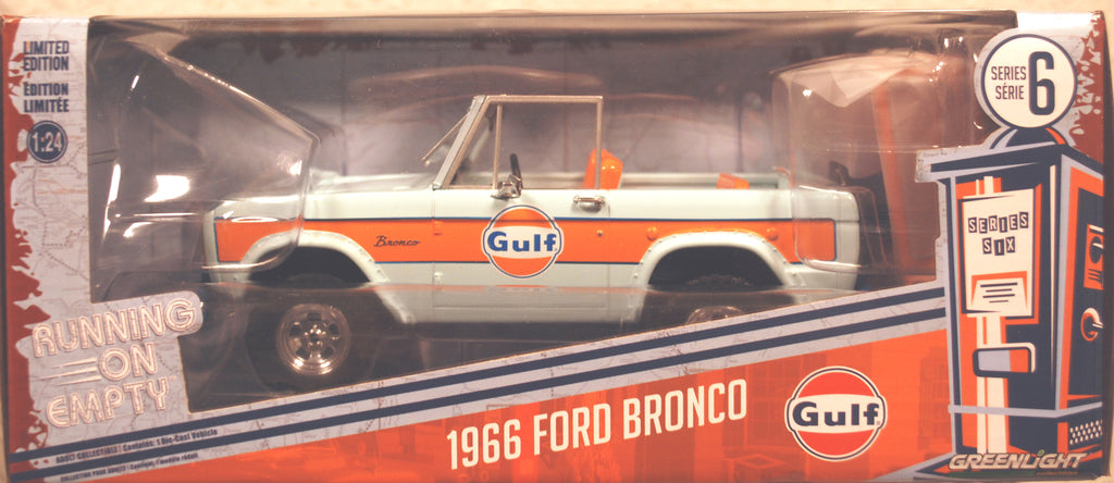 Greenlight 85071 1966 Ford Bronco Gulf 1:24