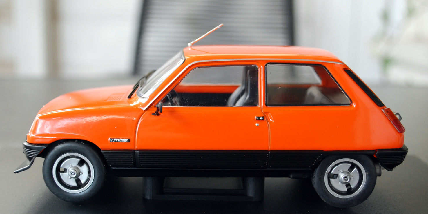 1979 Renault 5 Mirage 1:24 Fabbri / White Box / Hachette/Leo