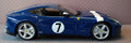 2012 Ferrari F 12 Berlinetta # 7 blau 1:24
