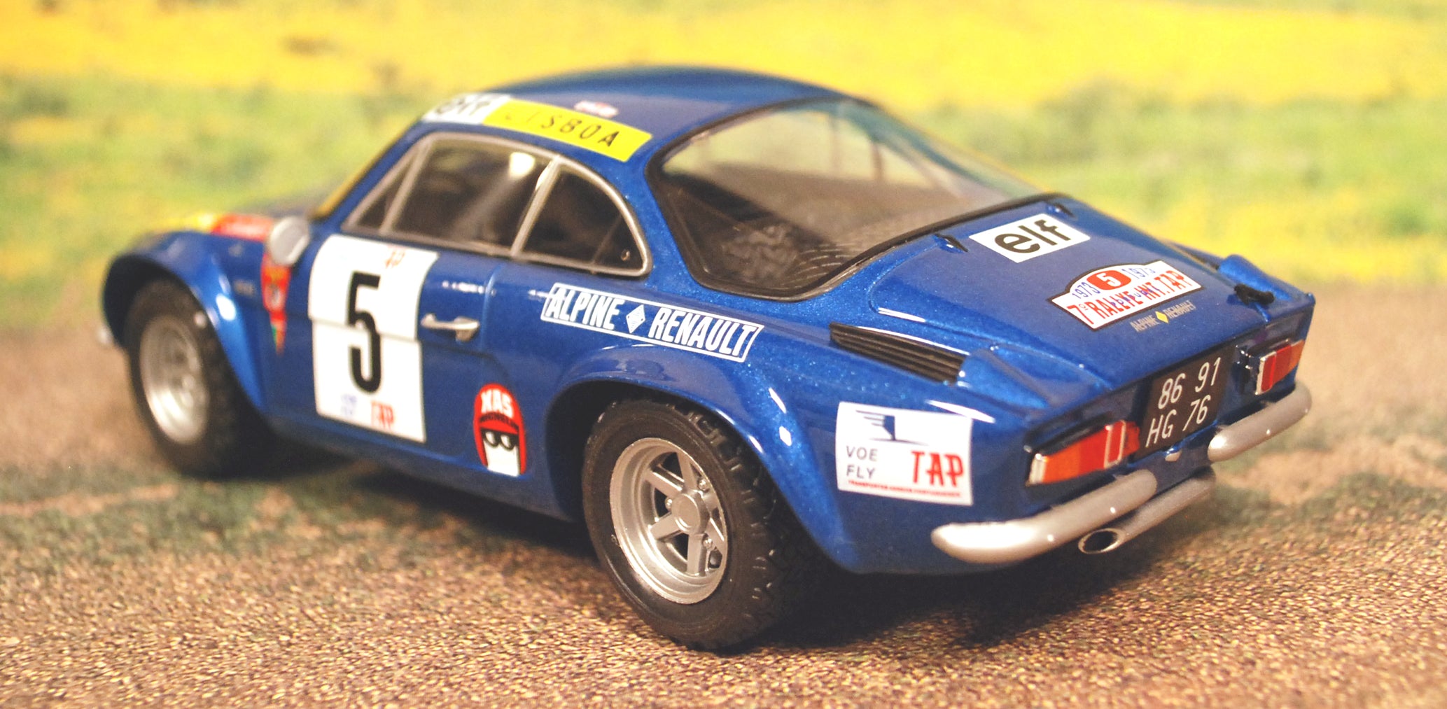 1973 Alpine-Renault A 110 1800 Thérier - Jaubert Rallye de Portugal 1:24