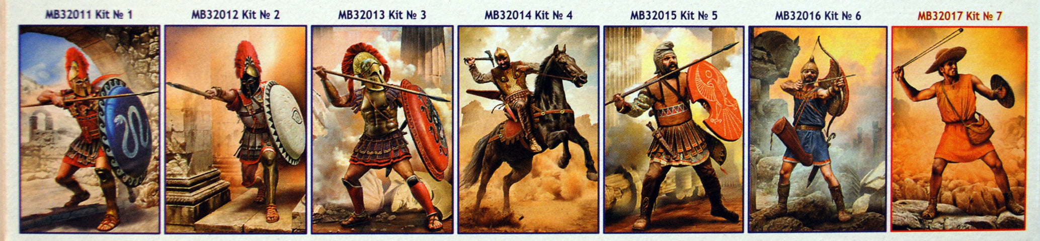 32017 Master Box Greco-Persian Wars Peltast Kit#7 1:32