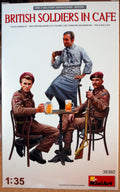 Mini Art 35392 British Soldiers in Cafe 1:35 Bausatz Kit