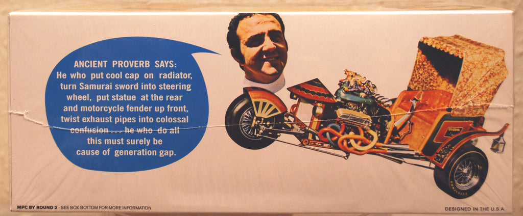 MPC 965 Ricksha George Barris Show Car 1:20