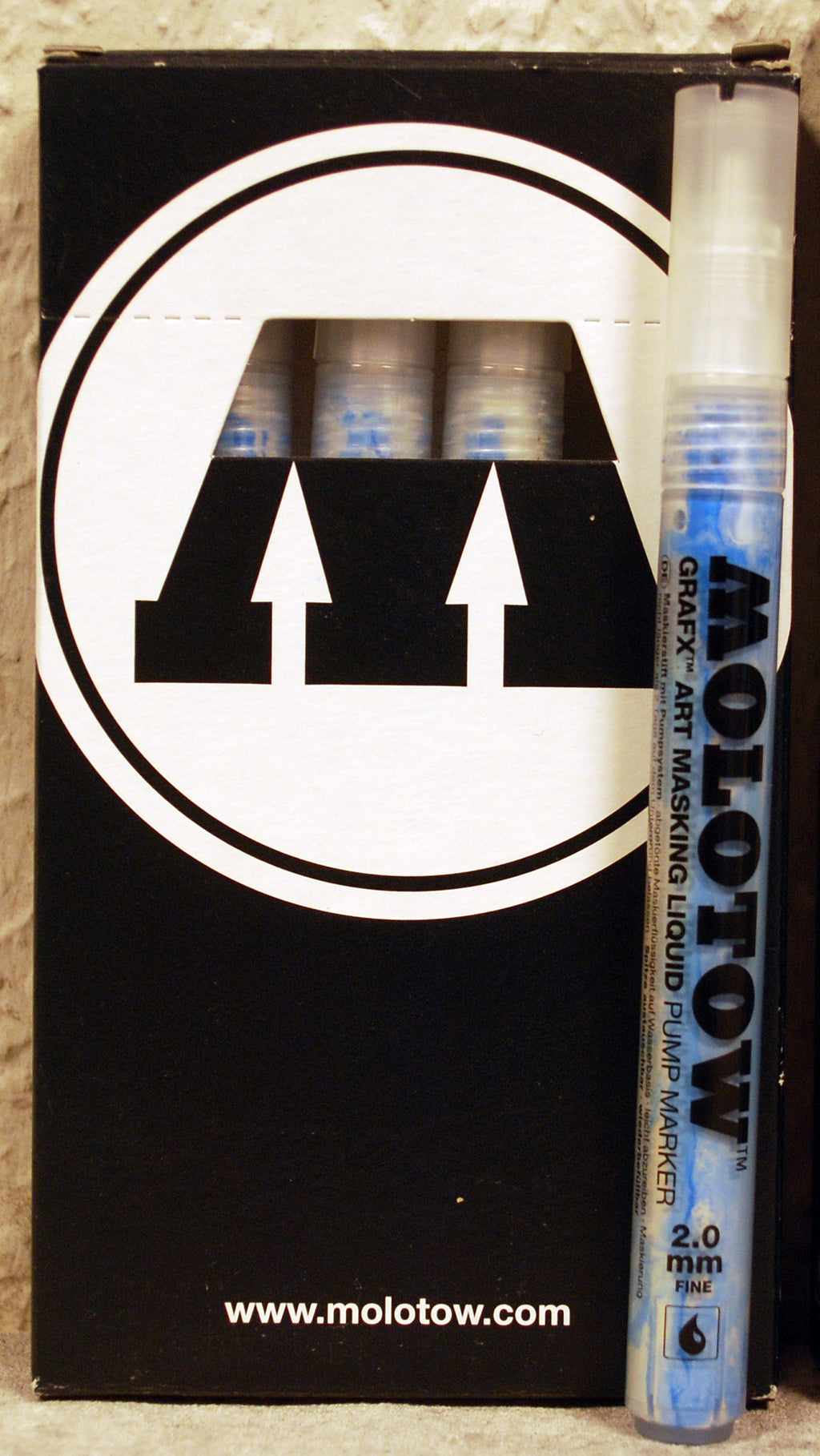 Molotow Maskiermarker 2 mm - 4 mm Refill 30 ml Masking Liquid Pump Marker