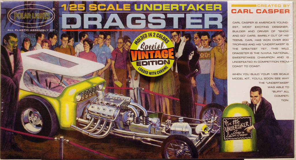 Polar Lights 996 Carl Caspers Undertaker Dragster 1:25