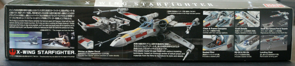 Star Wars X - Wing Fighter R2-D2 & R5-D4 1:72 Bandai 191406 Revell 01200