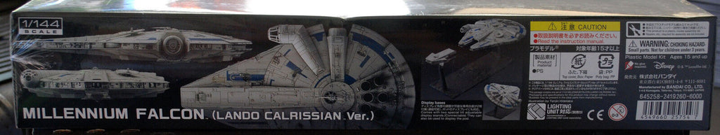 Star Wars Millennium Falcon Lando Calrissian 1:144 Bandai 225754