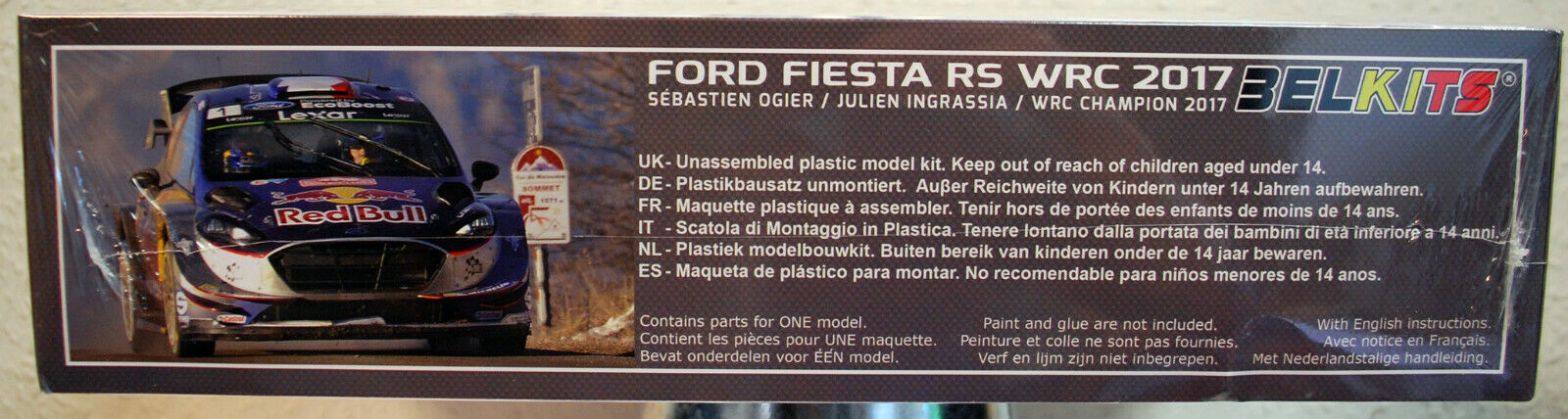 Belkits 012 2017 Ford Fiesta Rallye Monte Carlo Ogier/Ingrassia 1:24 neu 2019