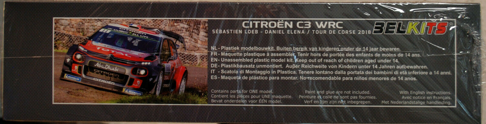 Belkits 017 2018 Citroen C3 Tour de Corse S. Loeb / D. Elena1:24 neu 2021