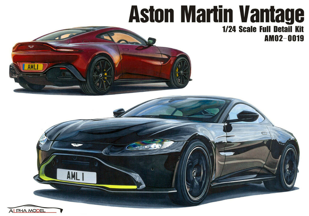 Alpha Model 02-019 2018 Aston Martin Vantage 1:24 neu 2020