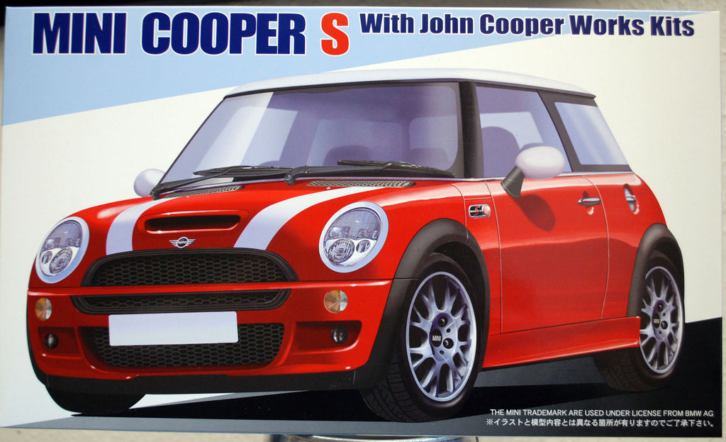 Fujimi 122533 2005 Mini Cooper S John Cooper Works JCW 1:24