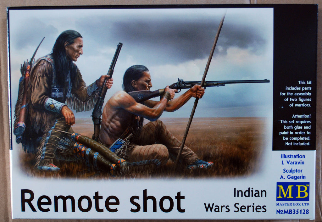 35128 Master Box Indian Wars Series Remote Shot 1:35 neu 2017