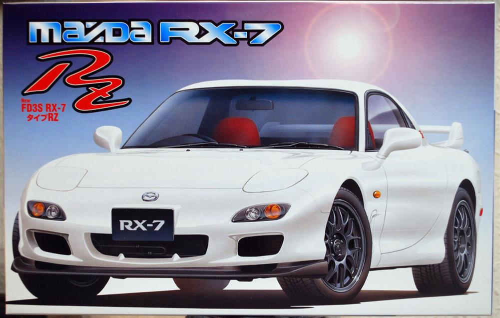 Fujimi 035130 2000 Mazda RX-7 FD3S Type RZ JDM 1:24 Bausatz