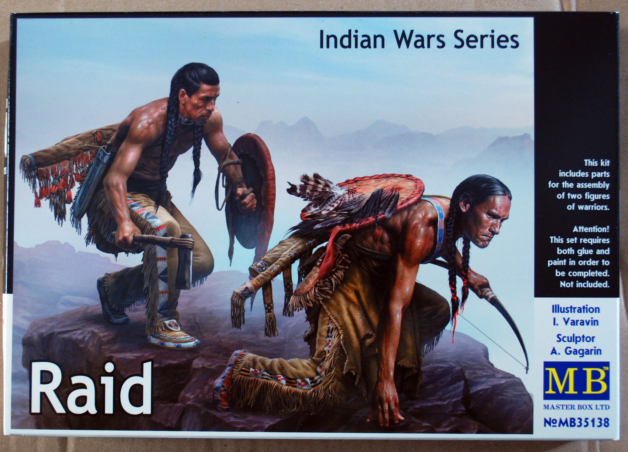 35138 Master Box Indian Wars Series Raid 1:35 neu 2017