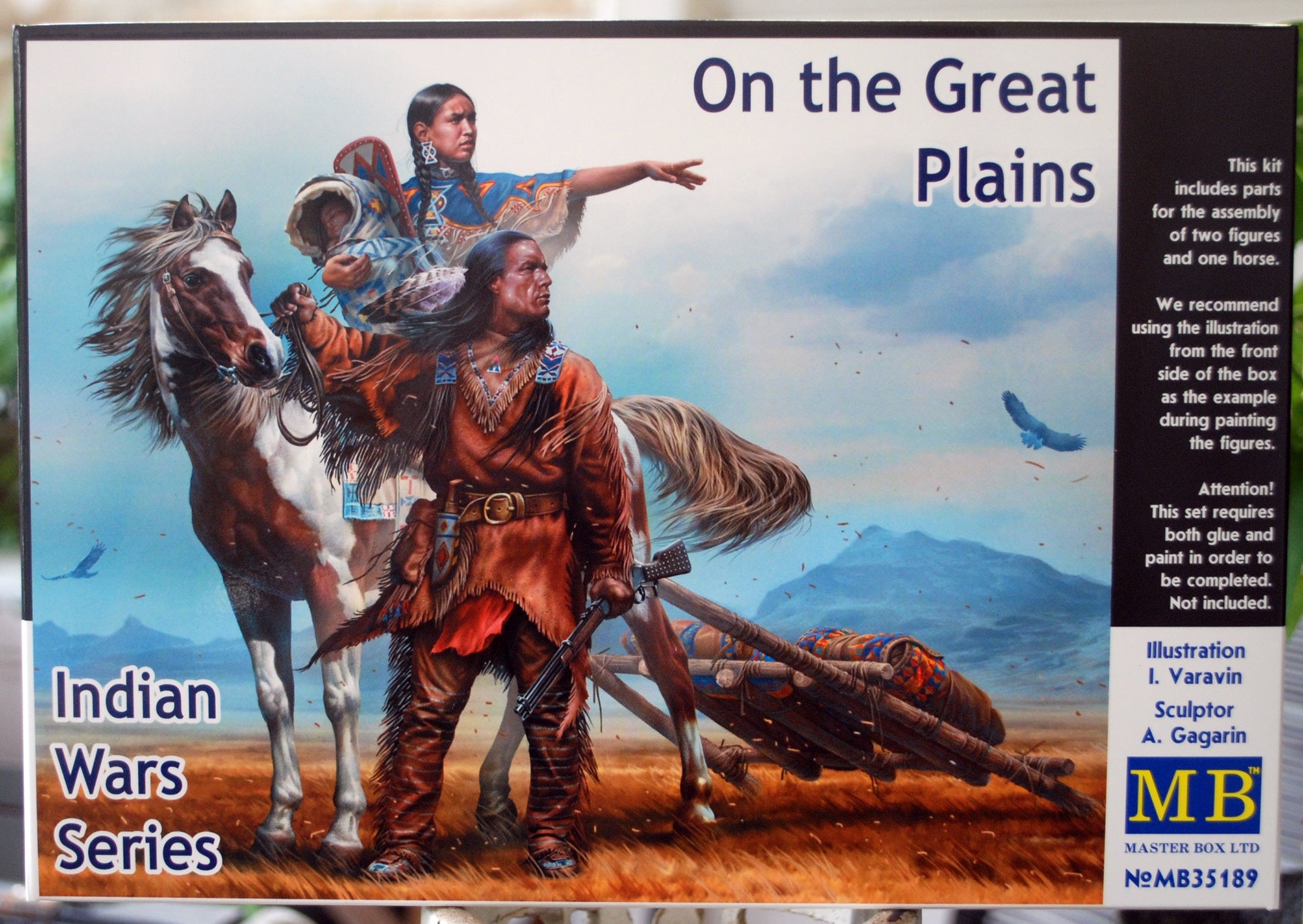 35189 Master Box Indian Wars Series On the Great Plains 1:35 neu 2017