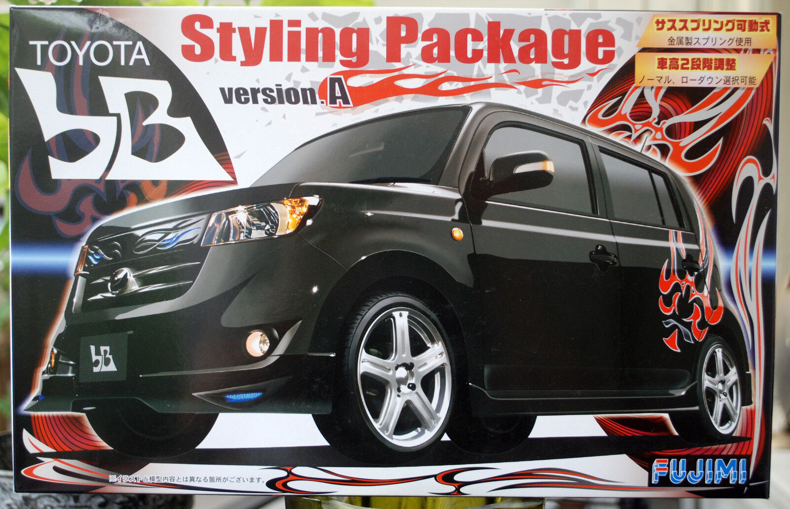 Fujimi 036779 2005 Toyota bB Styling Package A Daihatsu Materia 1:24 Bausatz