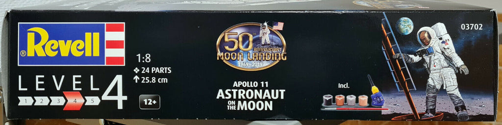 Revell 03702 20. Juli 1969 First Lunar Landing Mondlandung Astronaut 1:8