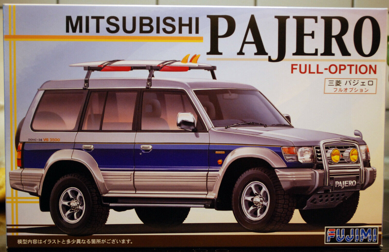 Fujimi 037974 1991 Mitsubishi Pajero Full-Option JDM 1:24