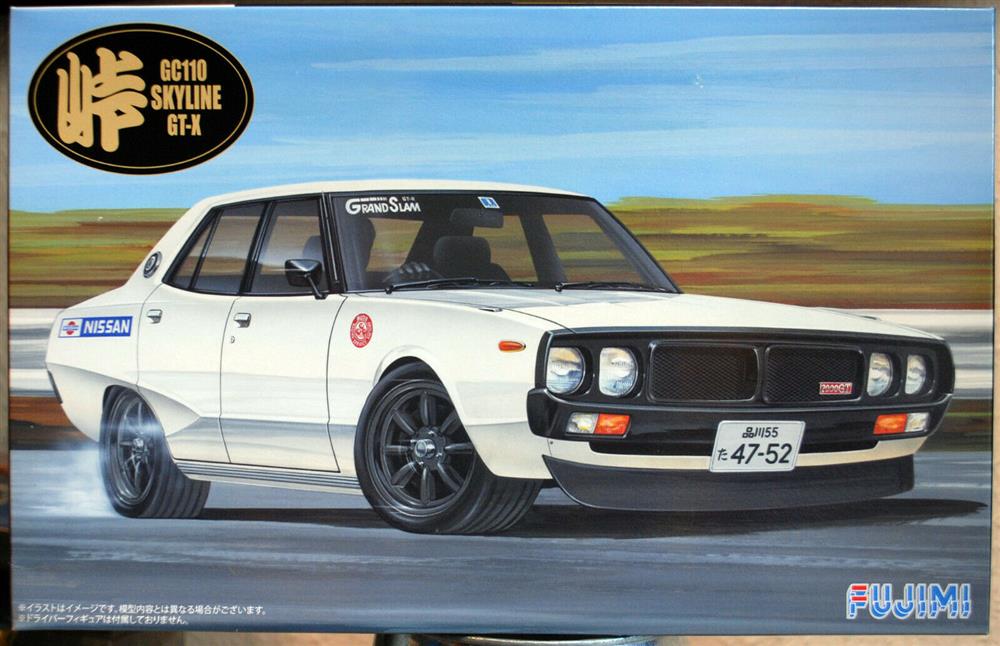 Fujimi 046068 1972 Nissan Skyline 2000 GT GC 110 1:24 JDM